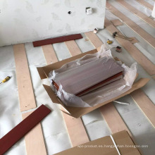 Instalación de clavos para pisos de madera Balsamo